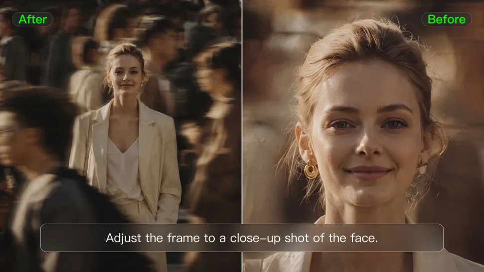 Rework the Shot or Camera Angle
