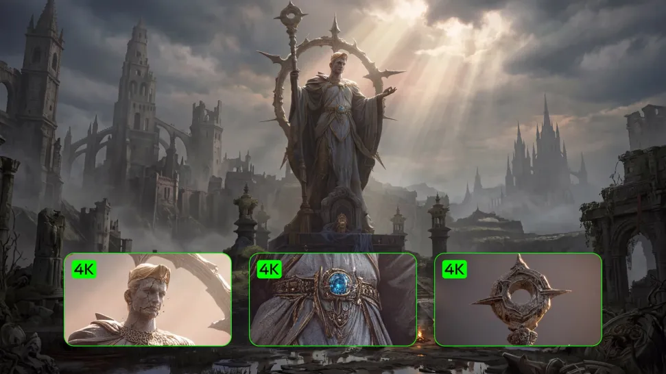 Enhance Low-Resolution Images in 2K/4K