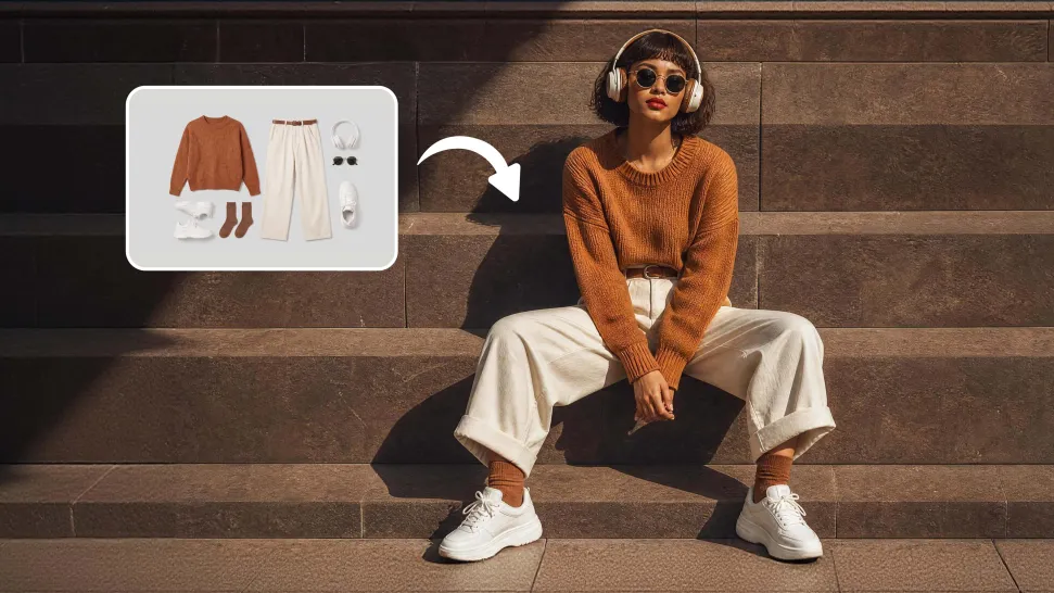 Make New Clothes Look Like Part of the Photo