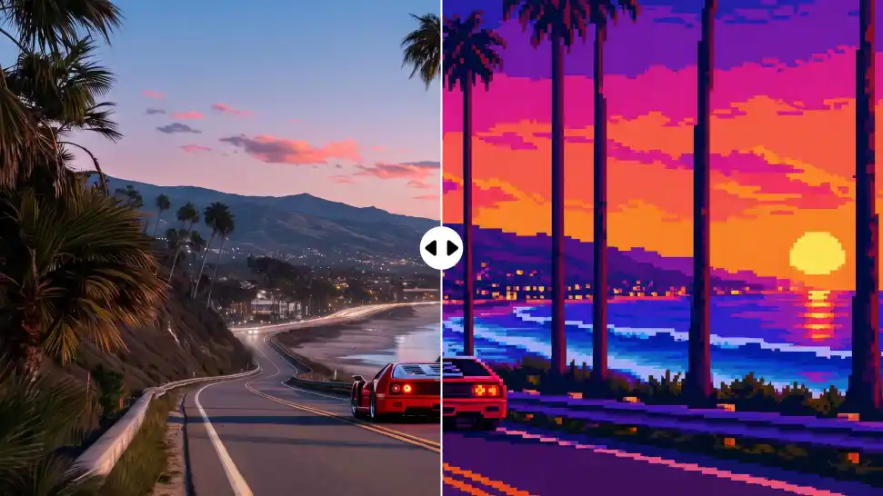 Zrób zdjęciom makeover w stylu pixel