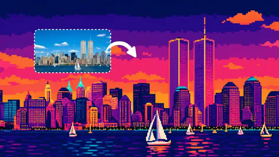 Ukształtuj spójną paletę kolorów pixel art
