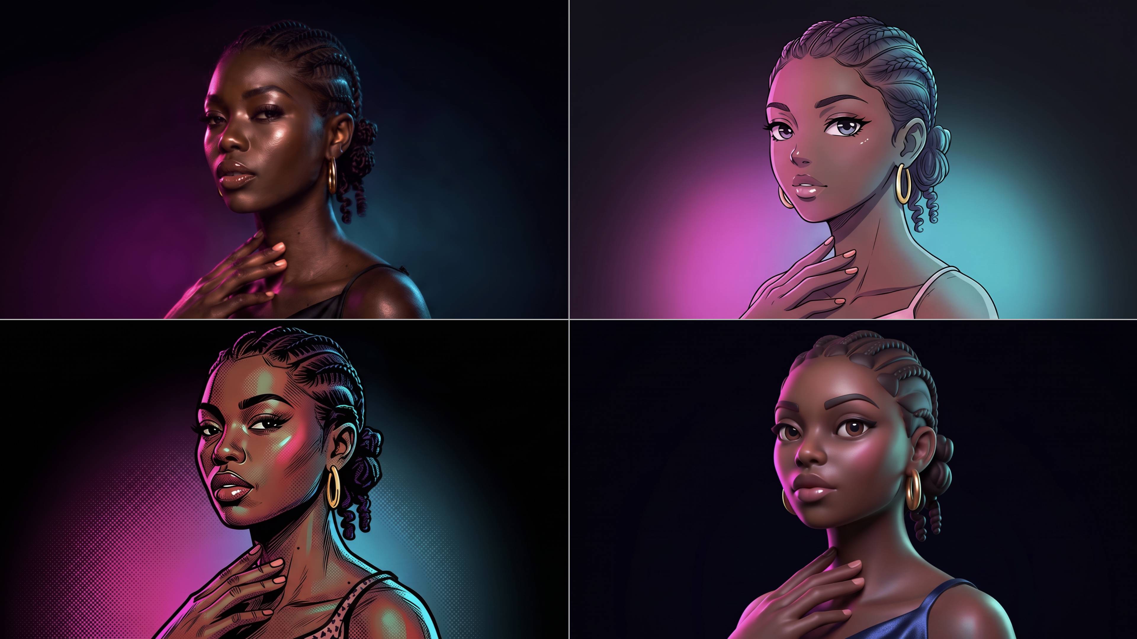 Explore Different Portrait Styles