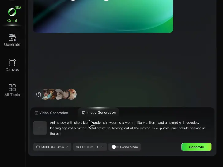 Jana Kartun Anda atau Cipta Siri
